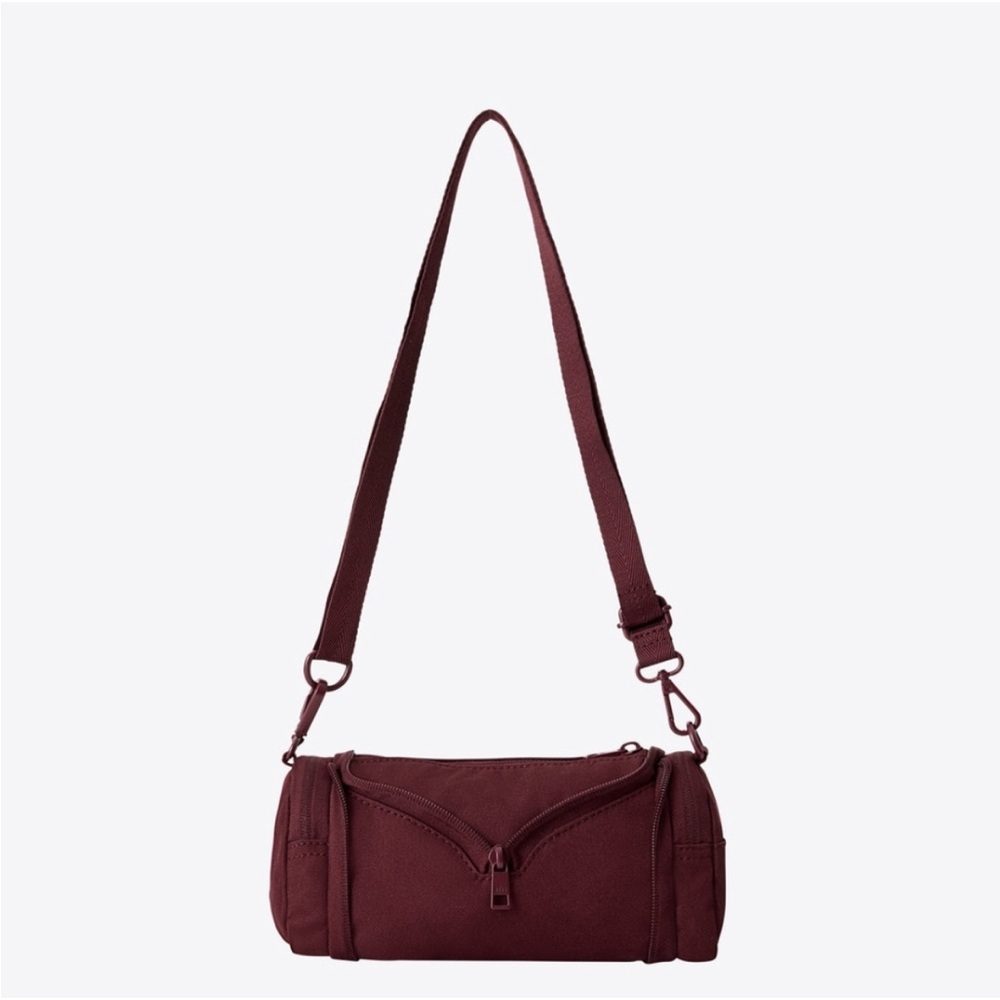 BEIS The Expandable Crossbody Charm in Burgundy - Picture 6 of 7